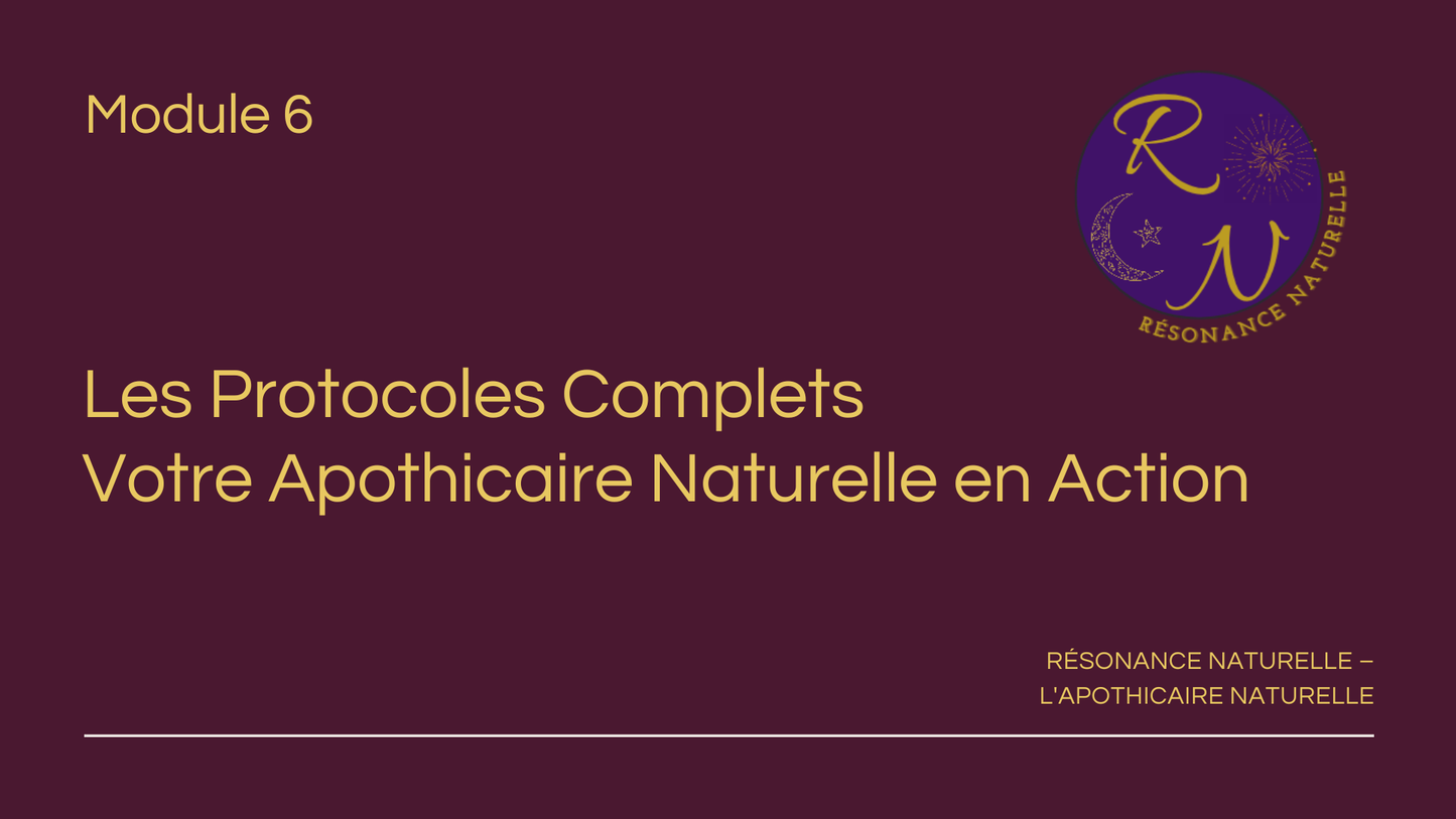 L'Apothicaire Naturelle – Formation : Maîtriser les Remèdes Ancestraux