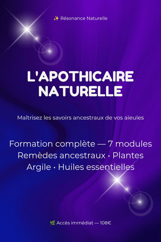 L'Apothicaire Naturelle – Formation : Maîtriser les Remèdes Ancestraux