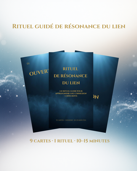 Rituel de Résonance du Lien 9 Cartes · 1 Session · 10-15 minutes