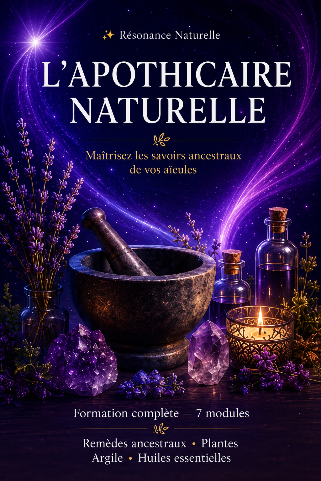 L'Apothicaire Naturelle – Formation : Maîtriser les Remèdes Ancestraux